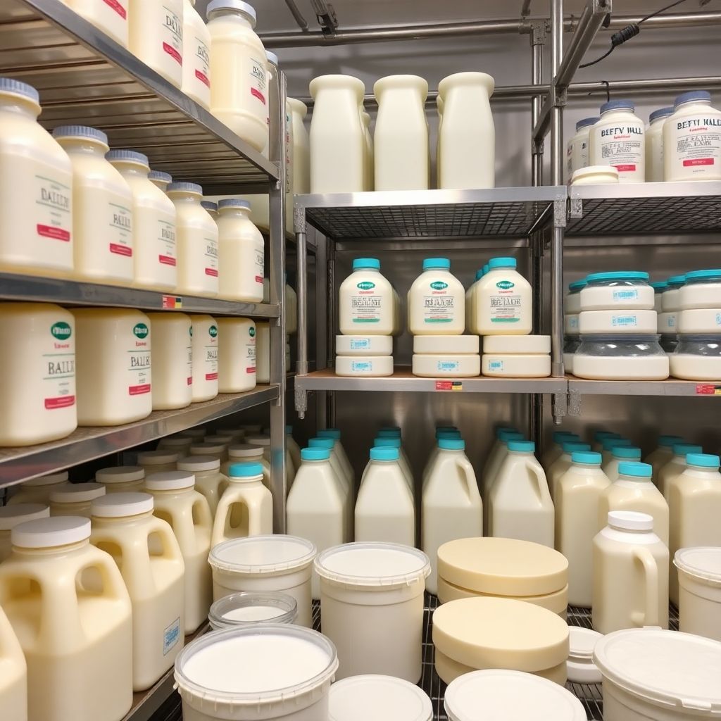 Envases de Plastico para Lacteos